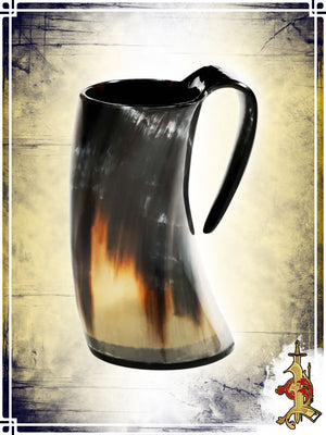 Horn Tankard - Wolf - Cutlery & Tankards by Lord of Battles for LARP enthusiasts