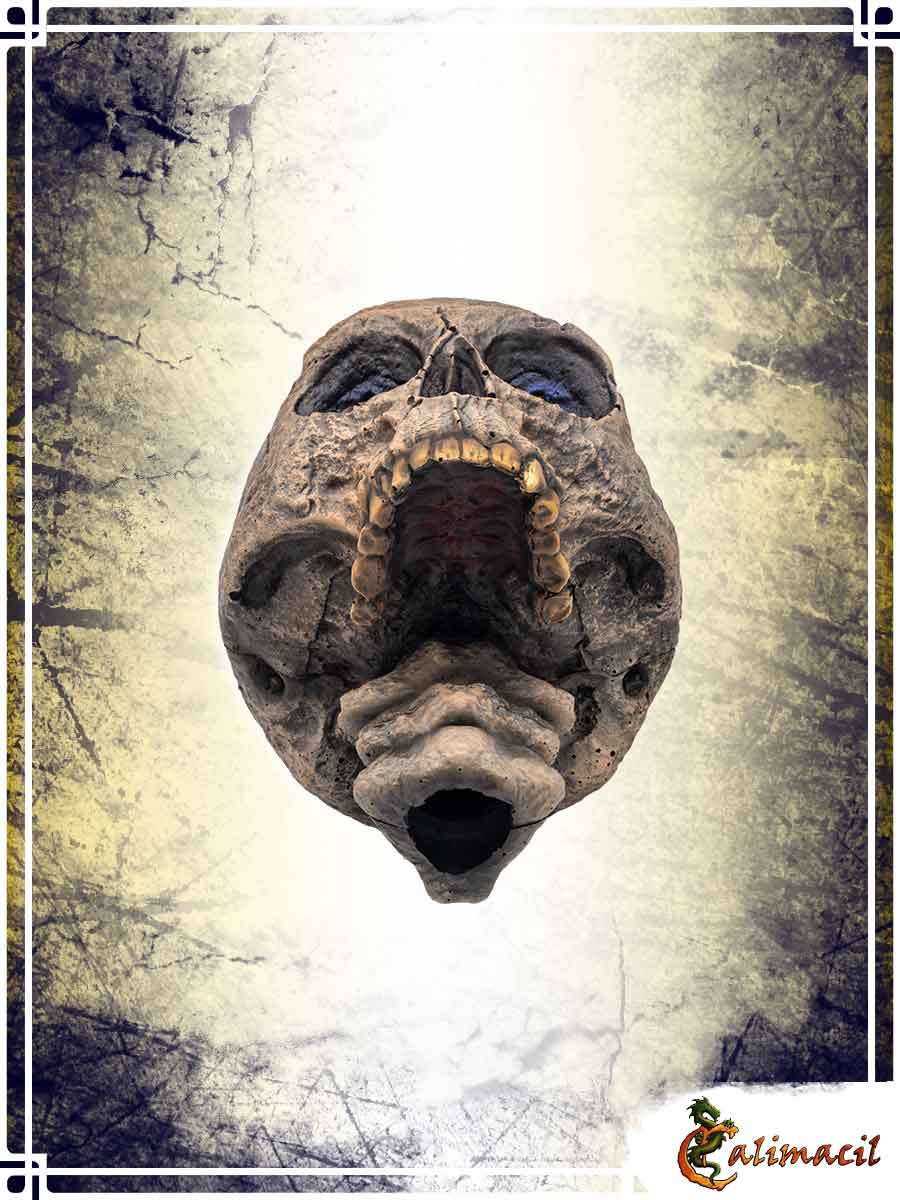 Skull Head of the Necromancer Memento Mori