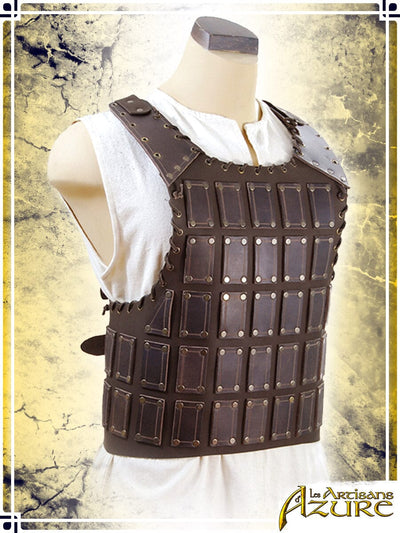 Bohemond Breastplate Leather Armors Les Artisans d'Azure Brown Medium 
