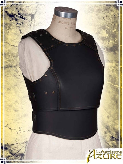Classic Cuirass - Torso Female Armors Les Artisans d'Azure Black 2XLarge Regular