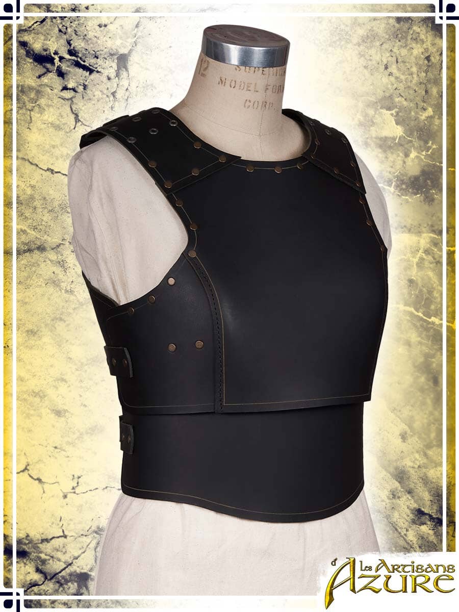 Classic Cuirass - Torso Female Armors Les Artisans d'Azure Black Small Regular