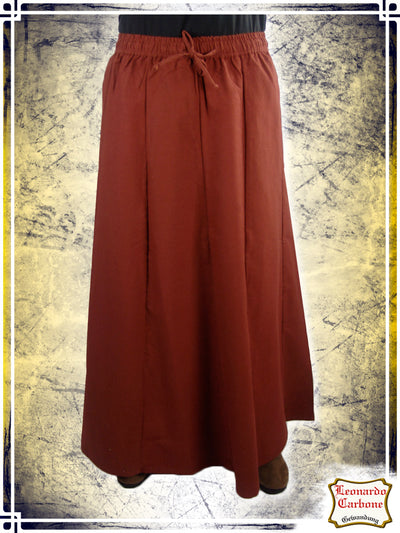 Heavy Cotton Skirt Skirts & Pants Leonardo Carbone Red Large|XLarge 