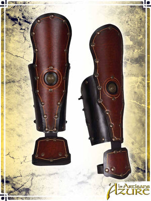 Roman Bracers Leather Bracers Les Artisans d'Azure