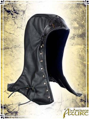 Assassin Leather Hood Hoods Les Artisans d'Azure
