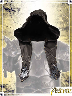 Ashwalker Leather Hood Hoods Les Artisans d'Azure
