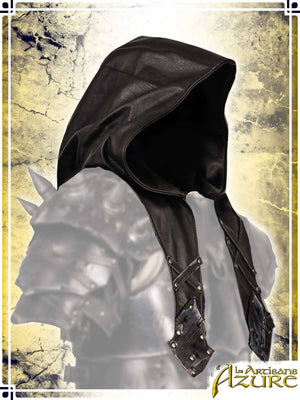 Ashwalker Leather Hood Hoods Les Artisans d'Azure