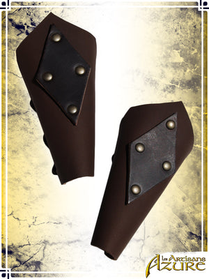 Children Bracers - Diamond Kid Armors Les Artisans d'Azure Brown