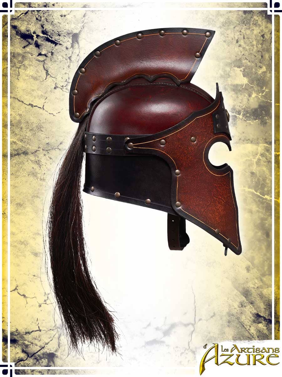 Roman Helm Leather Helmets Les Artisans d'Azure