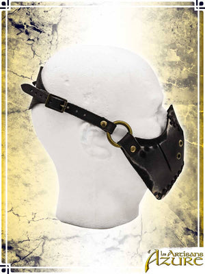 Ashwalker Muzzle Mask Leather Masks Les Artisans d'Azure
