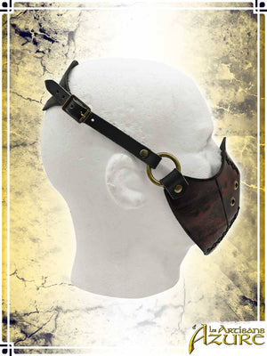 Bloodwalker Muzzle Mask Leather Masks Les Artisans d'Azure