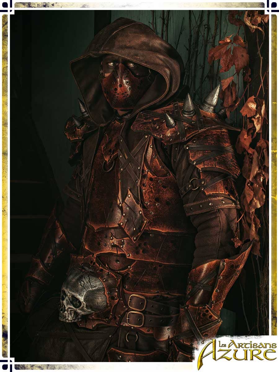 Wildwalker Muzzle Mask Leather Masks Les Artisans d'Azure