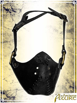Wildwalker Muzzle Mask Leather Masks Les Artisans d'Azure