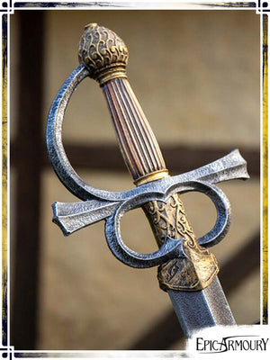 Rillet Rapier Swords (Web) Epic Armoury Gold Medium