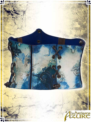 Long Corset Belt Manuscript – Magellan's Map Corsets & Large Belts Les Artisans d'Azure