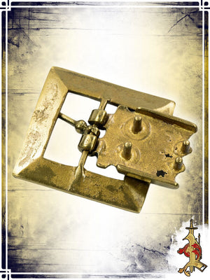 Historic Brass Square Buckle Buckles & Belt Tips Lord of Battles