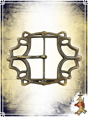 Large Pirate Buckle 2'' 1/8 Buckles & Belt Tips Lord of Battles