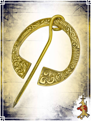 Brass Triskele Fibula Fibulas & Brooches Lord of Battles