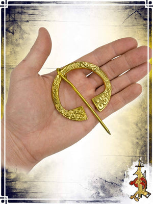 Brass Triskele Fibula Fibulas & Brooches Lord of Battles