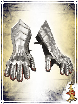 Champion's Gothic Gauntlets Plate Bracers Lord of Battles