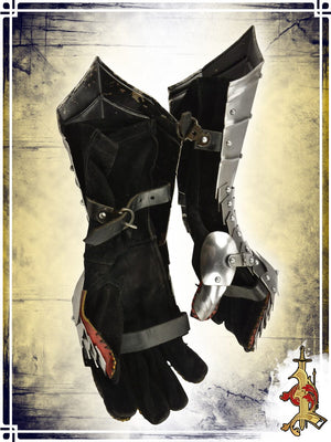 Champion's Gothic Gauntlets Plate Bracers Lord of Battles