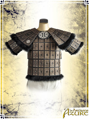 Nomad Armor with Sleeves & Pauldrons Leather Armors Les Artisans d'Azure