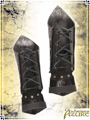 Assassin Bracers Leather Bracers Les Artisans d'Azure