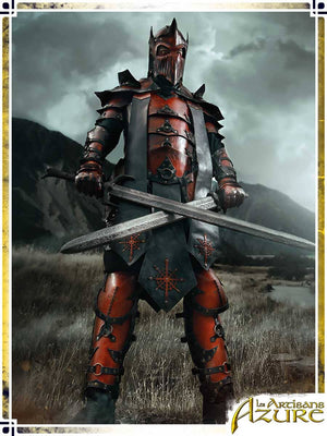 Chaos Armor with Pauldrons Leather Armors Les Artisans d'Azure