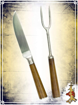 Stainless Steel Medieval Cutlery Set Cutlery & Tankards Lord of Battles