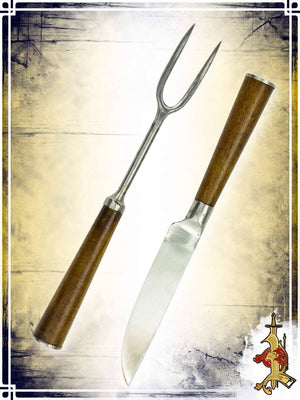 Stainless Steel Medieval Cutlery Set Cutlery & Tankards Lord of Battles