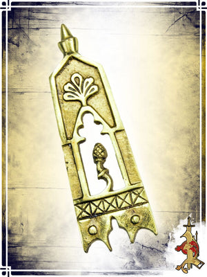 Brass Medieval Belt Chape 1in – LB Buckles & Belt Tips Lord of Battles