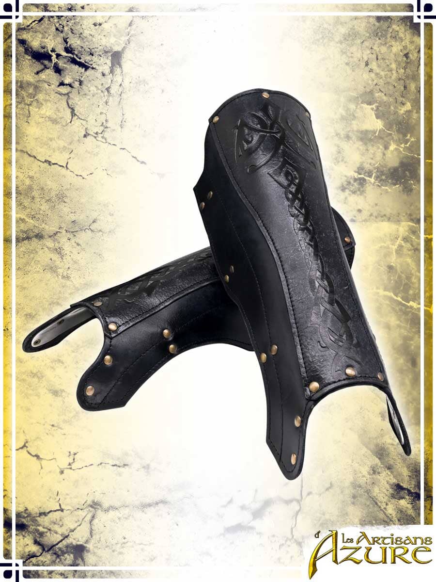 Shieldmaiden Greaves - Epic/Ashen Leather Greaves Les Artisans d'Azure