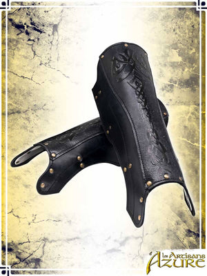 Shieldmaiden Greaves - Epic/Ashen Leather Greaves Les Artisans d'Azure