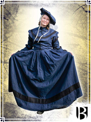 Landsknecht Skirt Flora Skirts & Pants Freyhand Small Blue|Black