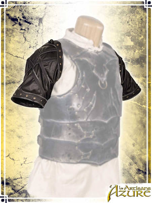 Ashwalker Leather Sleeves Leather Pauldrons Les Artisans d'Azure