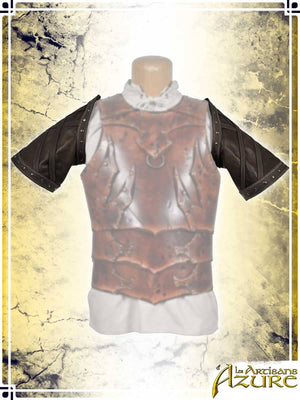 Wildwalker Leather Sleeves Leather Pauldrons Les Artisans d'Azure