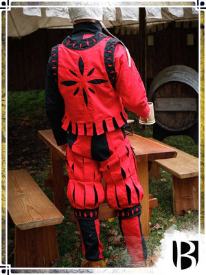 Landsknecht Vest Imperialis Vests Burgschneider Red|Black Small