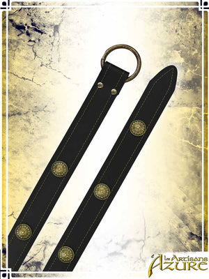 Decorated Ring Belt Belts Les Artisans d'Azure