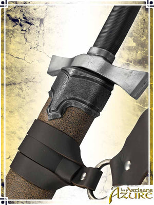 Man-at-Arms' Scabbard - Short Deluxe Scabbards Les Artisans d'Azure