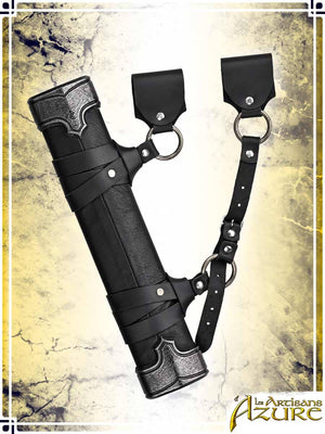 Man-at-Arms' Scabbard - Short Deluxe Scabbards Les Artisans d'Azure