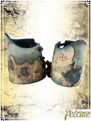 Manuscript Bracelets – Magellan's Map Jewelry Les Artisans d'Azure