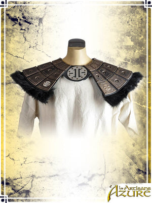 Nomad Pauldrons Leather Pauldrons Les Artisans d'Azure