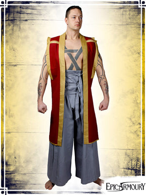 Jinbaori Vests Epic Armoury Medium|Large Red
