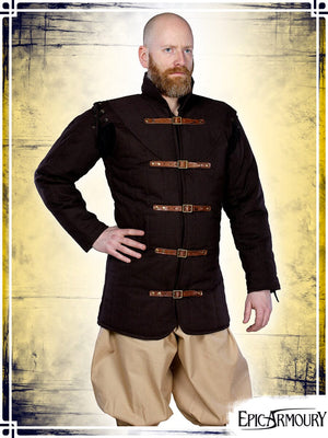 Warrior Gambeson Gambesons Epic Armoury Small Brown