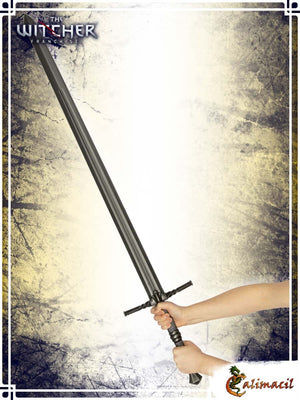 The Witcher - Geralt's Steel Sword Two Handed Swords Calimacil