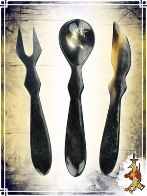 Horn Cutlery Set Cutlery & Tankards Lord of Battles
