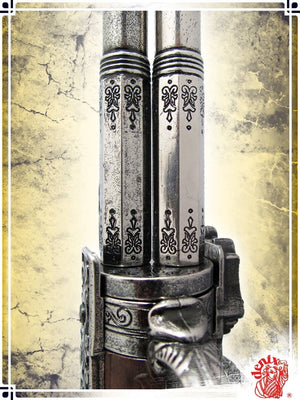 Double Barrel Pistol Pistols Denix