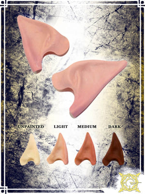 Nomad Elf Ears – Unpainted Prosthesis & Ears Aradani Studios