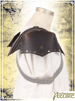 Beaufort Pauldrons Leather Pauldrons Les Artisans d'Azure