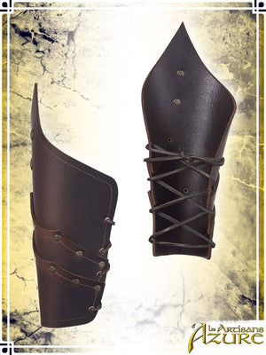 Beaufort Bracers Leather Bracers Les Artisans d'Azure