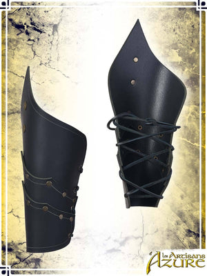 Beaufort Bracers Leather Bracers Les Artisans d'Azure